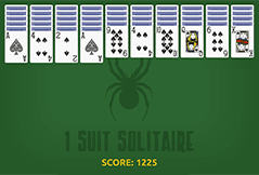 Spider Solitaire Free & Online — solitairen.com, by Camiri Net