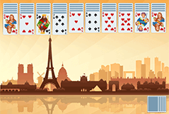 Spider Solitaire Paris